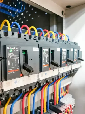 Photo de chantier BTP - travaux d'électricité