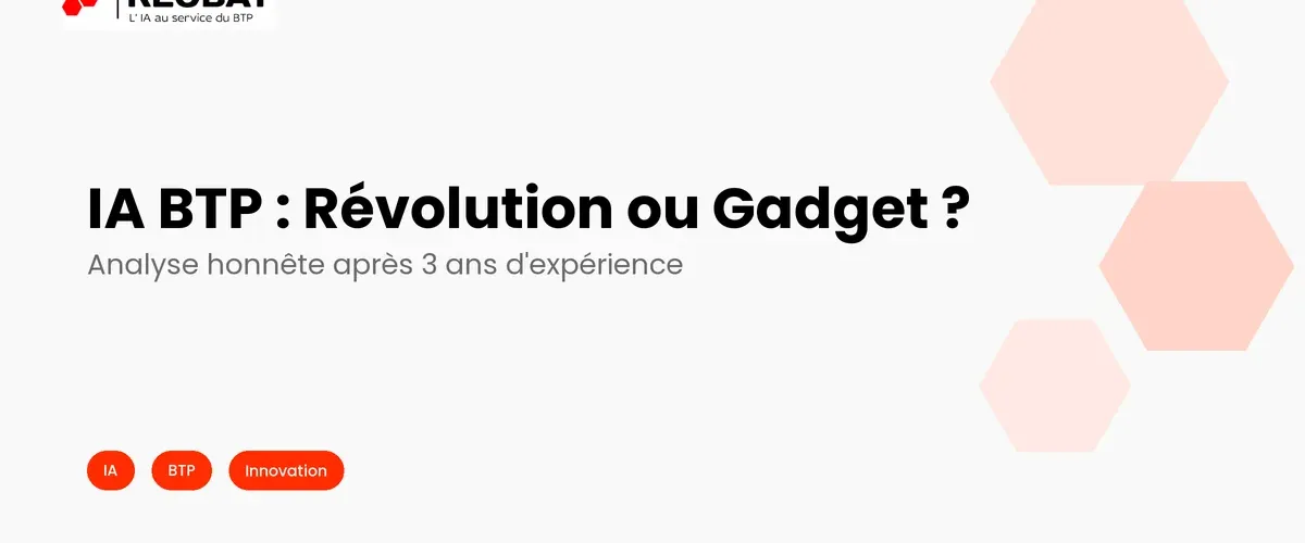 IA BTP : Révolution ou Simple Gadget Marketing ?