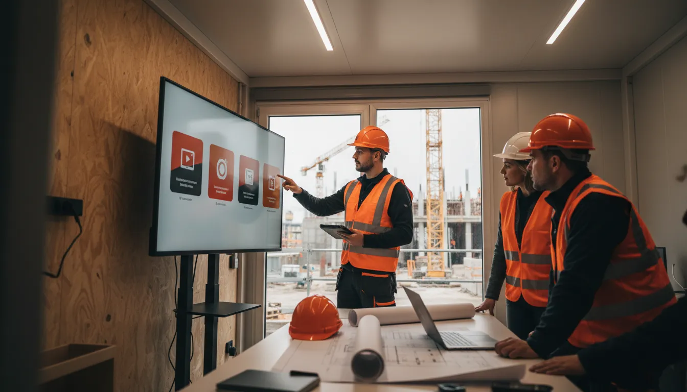 Illustration du choix d'un logiciel BTP pour la gestion de chantier